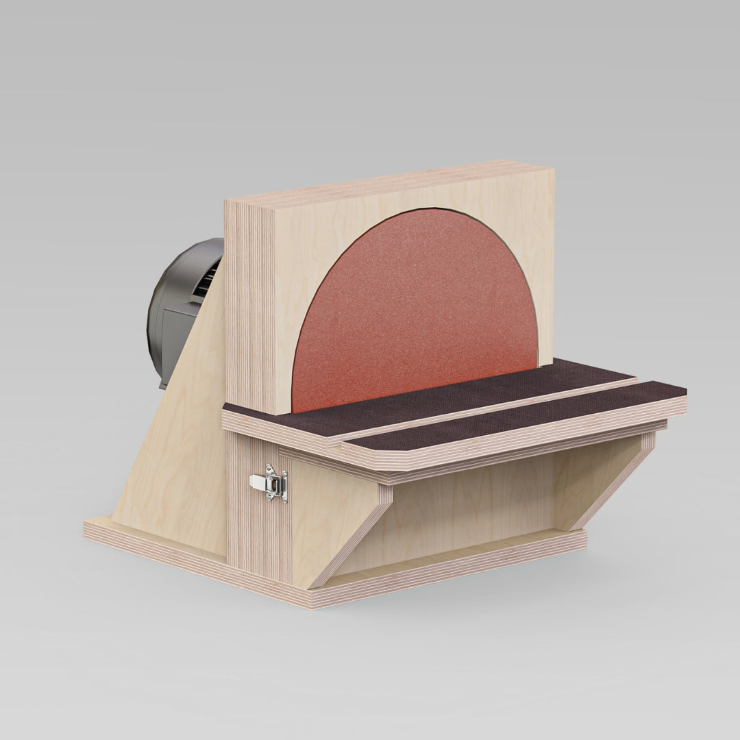 Großer Tellerschleifer 30cm (Bauanleitung)