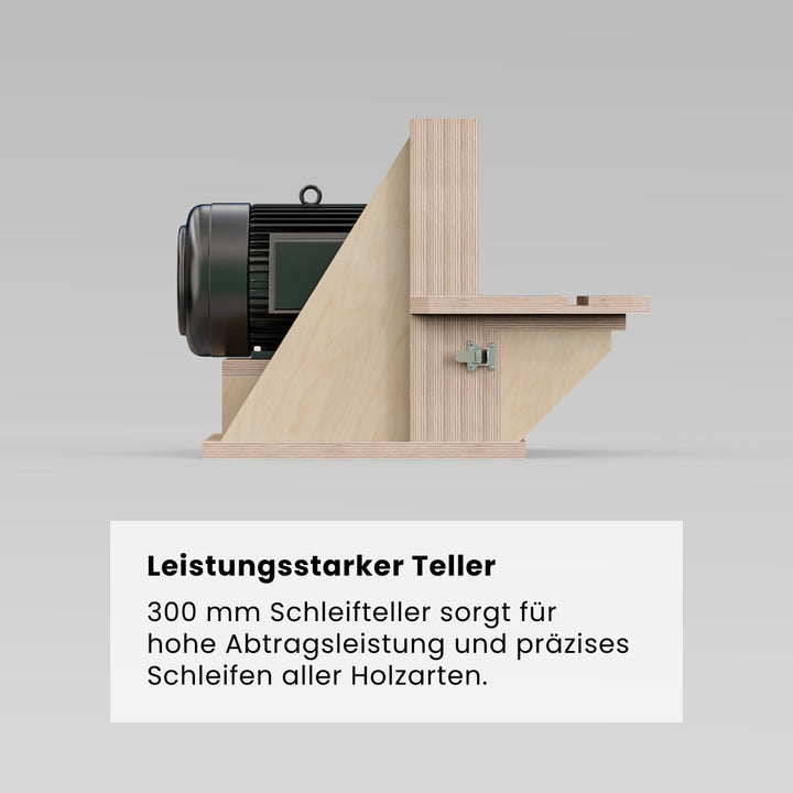 Großer Tellerschleifer 30cm (Bauanleitung)