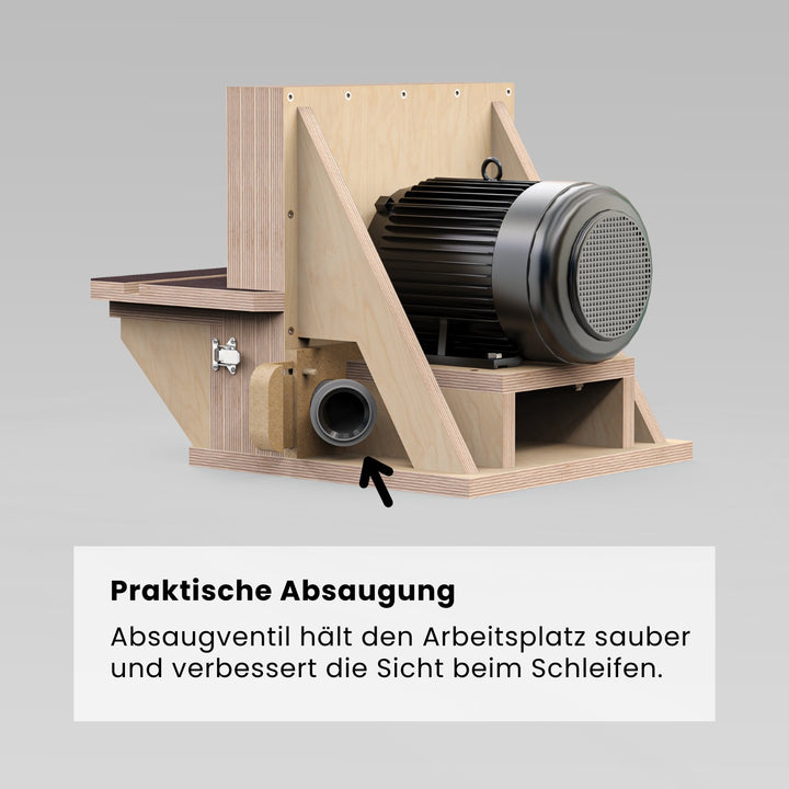 Großer Tellerschleifer 30cm (Bauanleitung)