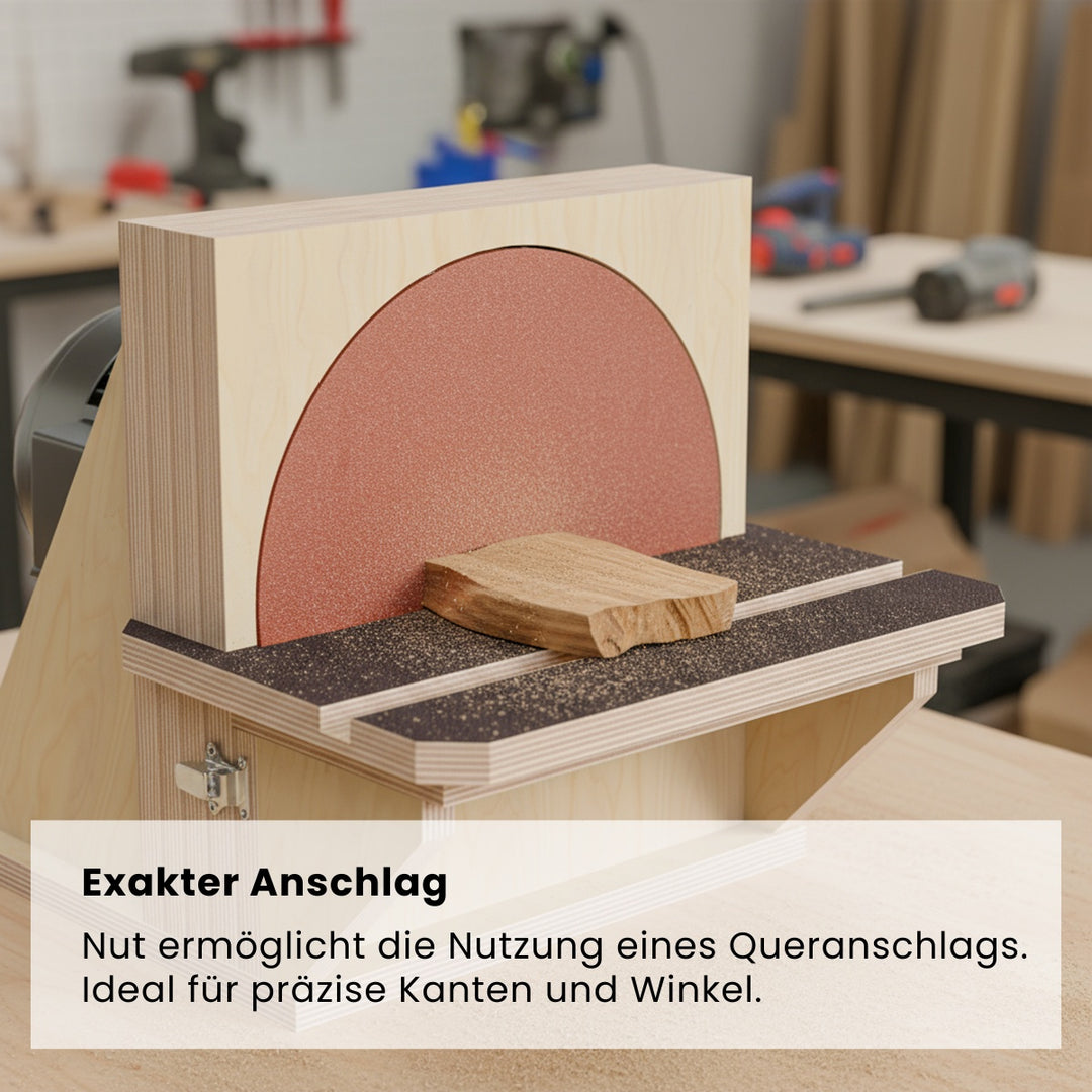 Großer Tellerschleifer 30cm (Bauanleitung)