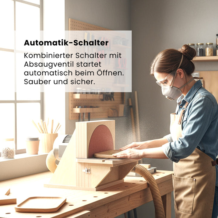 Großer Tellerschleifer 30cm (Bauanleitung)