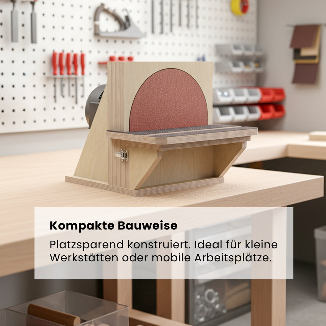 Großer Tellerschleifer 30cm (Bauanleitung)