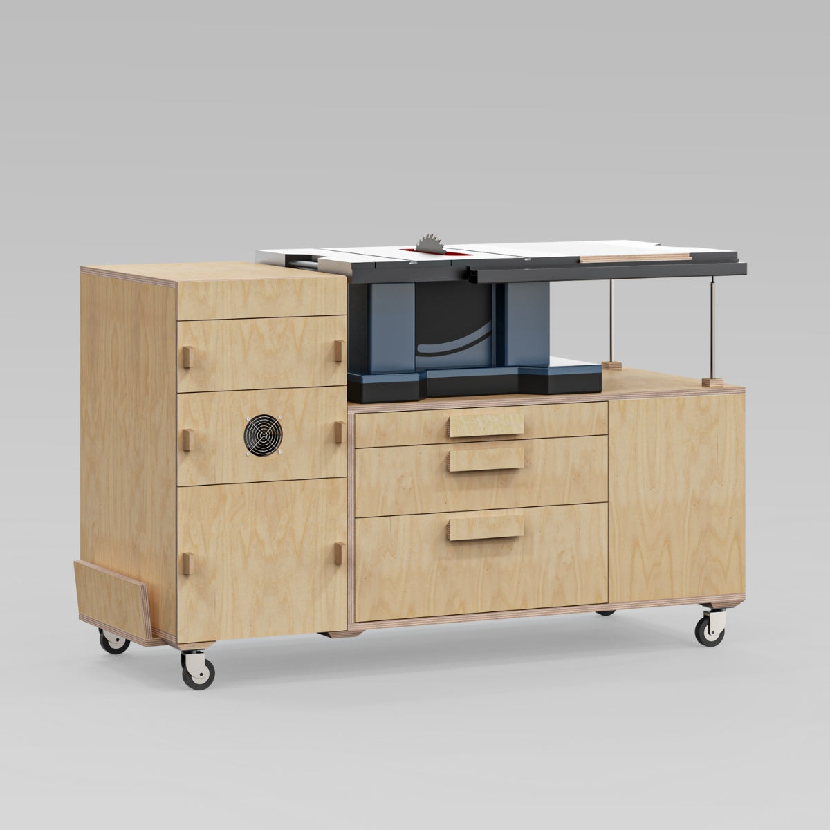 Tischkreissägen Unterschrank 2.0 (Bauanleitung)