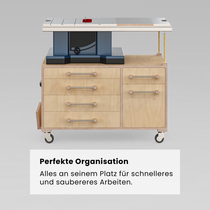 Tischkreissägen-Unterschrank "Classic"  (Bauanleitung)