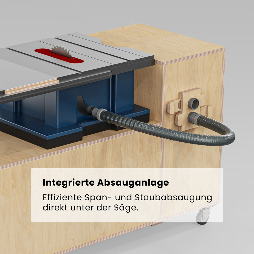 Tischkreissägen Unterschrank 2.0 (Bauanleitung)