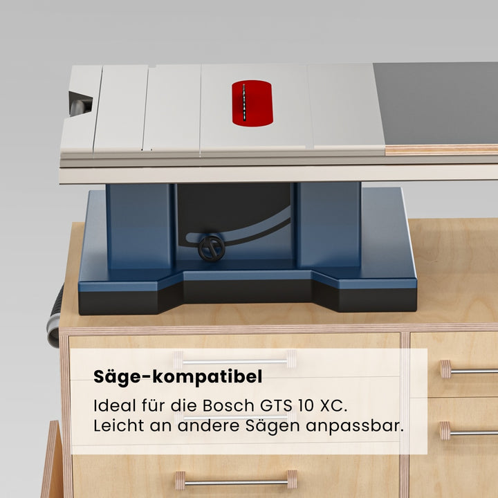 Tischkreissägen-Unterschrank "Classic"  (Bauanleitung)