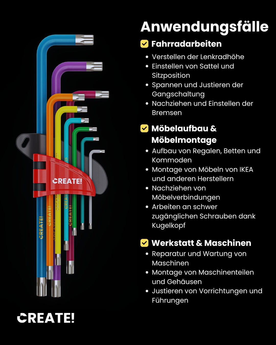 cKey - Torx-Schlüssel Set