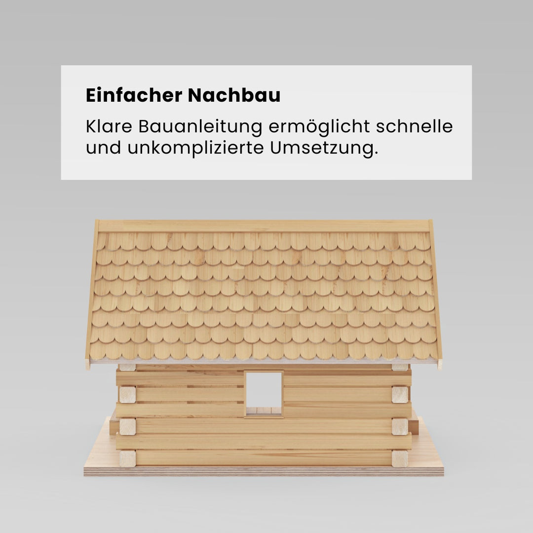 Vogelhaus (Bauanleitung)