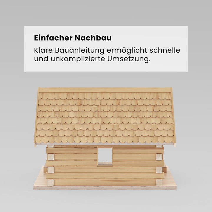 Vogelhaus (Bauanleitung)