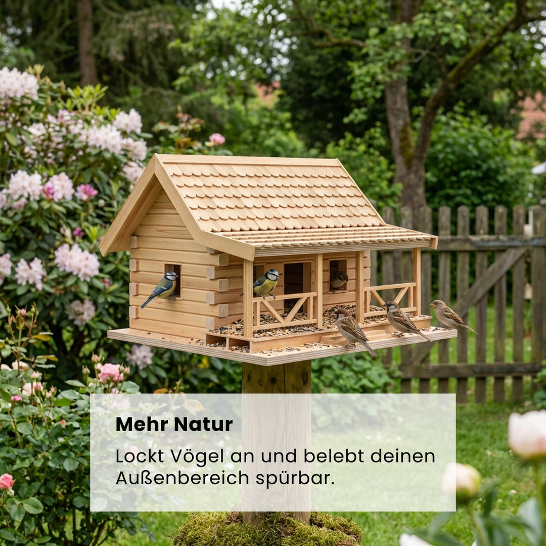 Vogelhaus (Bauanleitung)