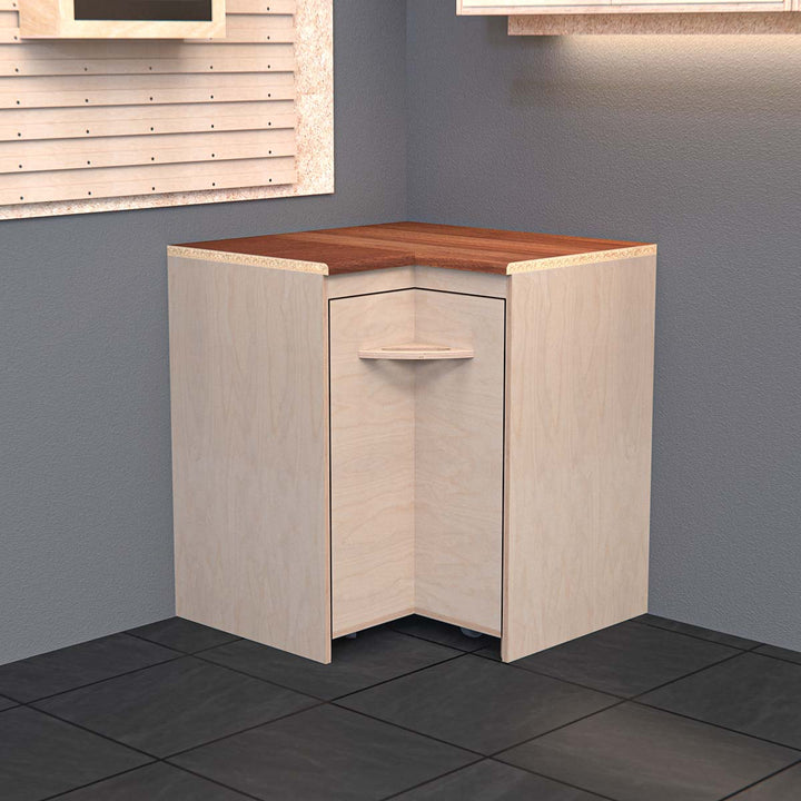 WmS - Eckschrank mit Werkzeugwagen (Bauanleitung)