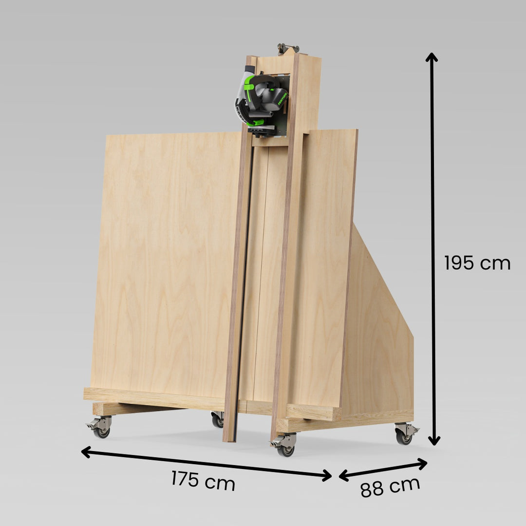 Wand-Plattensäge (Bauanleitung)
