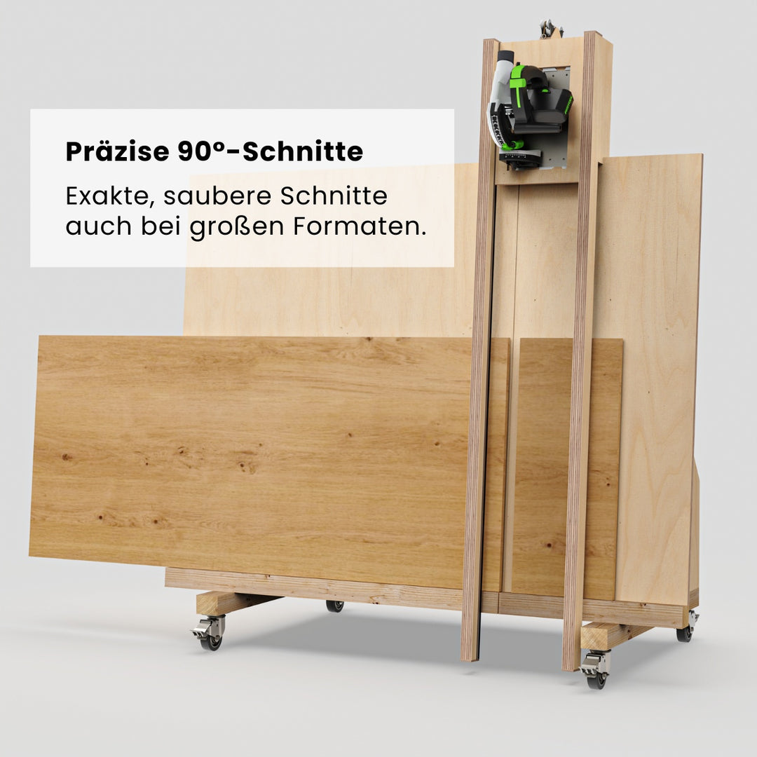 Wand-Plattensäge (Bauanleitung)