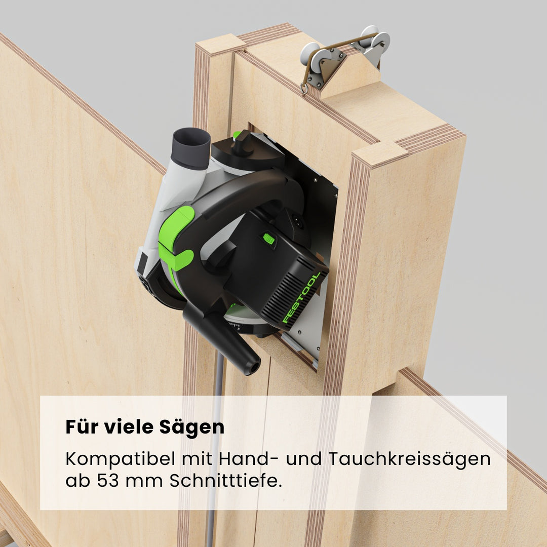 Wand-Plattensäge (Bauanleitung)