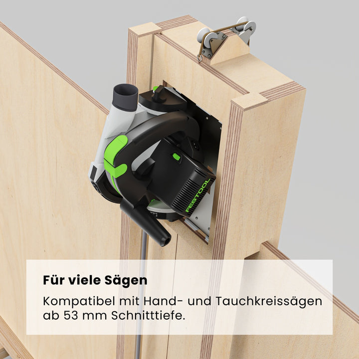 Wand-Plattensäge (Bauanleitung)