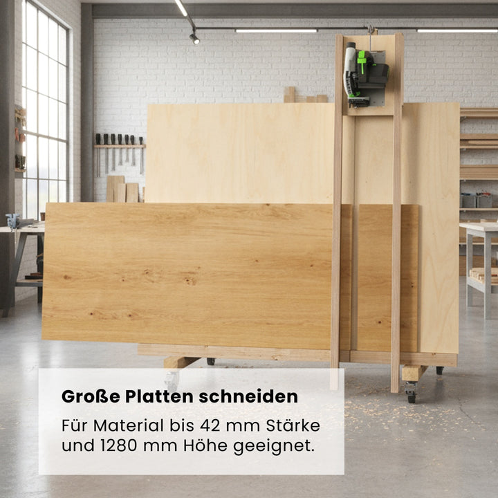 Wand-Plattensäge (Bauanleitung)