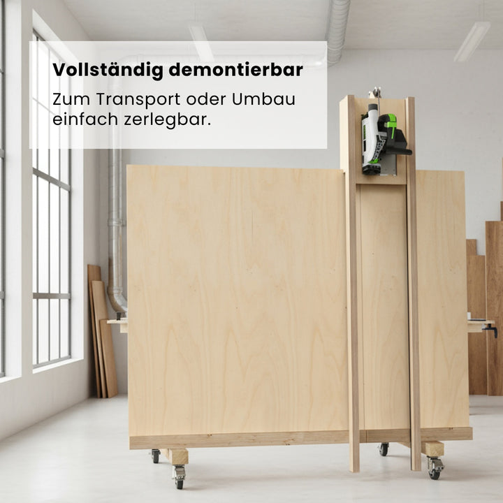 Wand-Plattensäge (Bauanleitung)