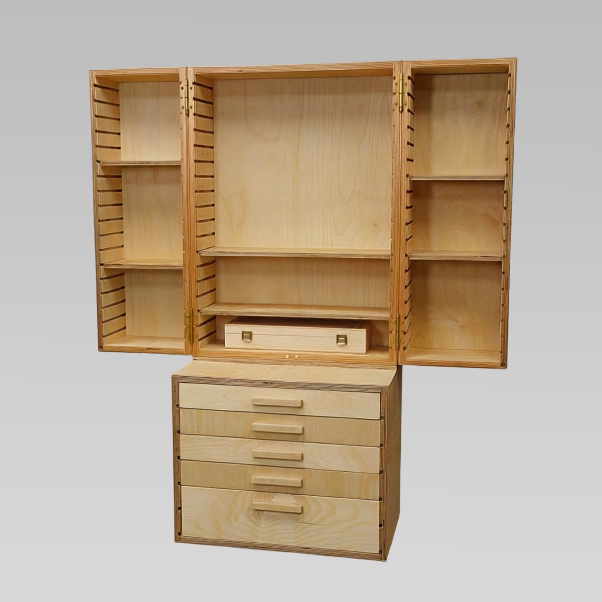 Bohrer-, Fräser- und Werkzeugschrank (Bauanleitung)