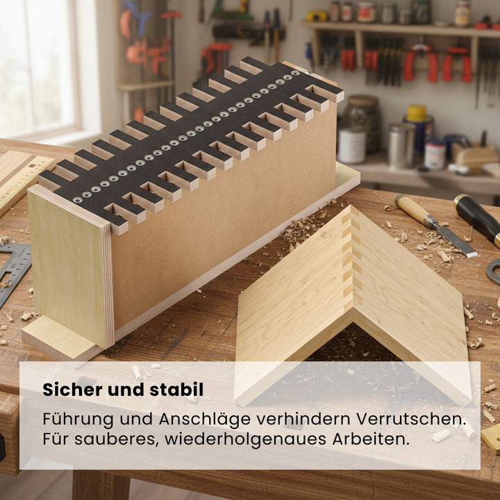 Zinkenfräsvorrichtung (Bauanleitung)