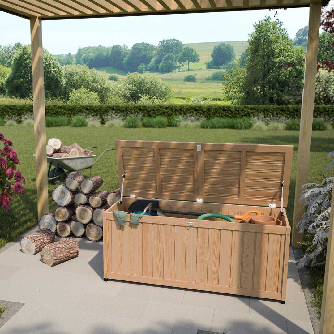 Outdoor Aufbewahrungsbox / Auflagenbox (Bauanleitung) – Lets-Bastel Shop