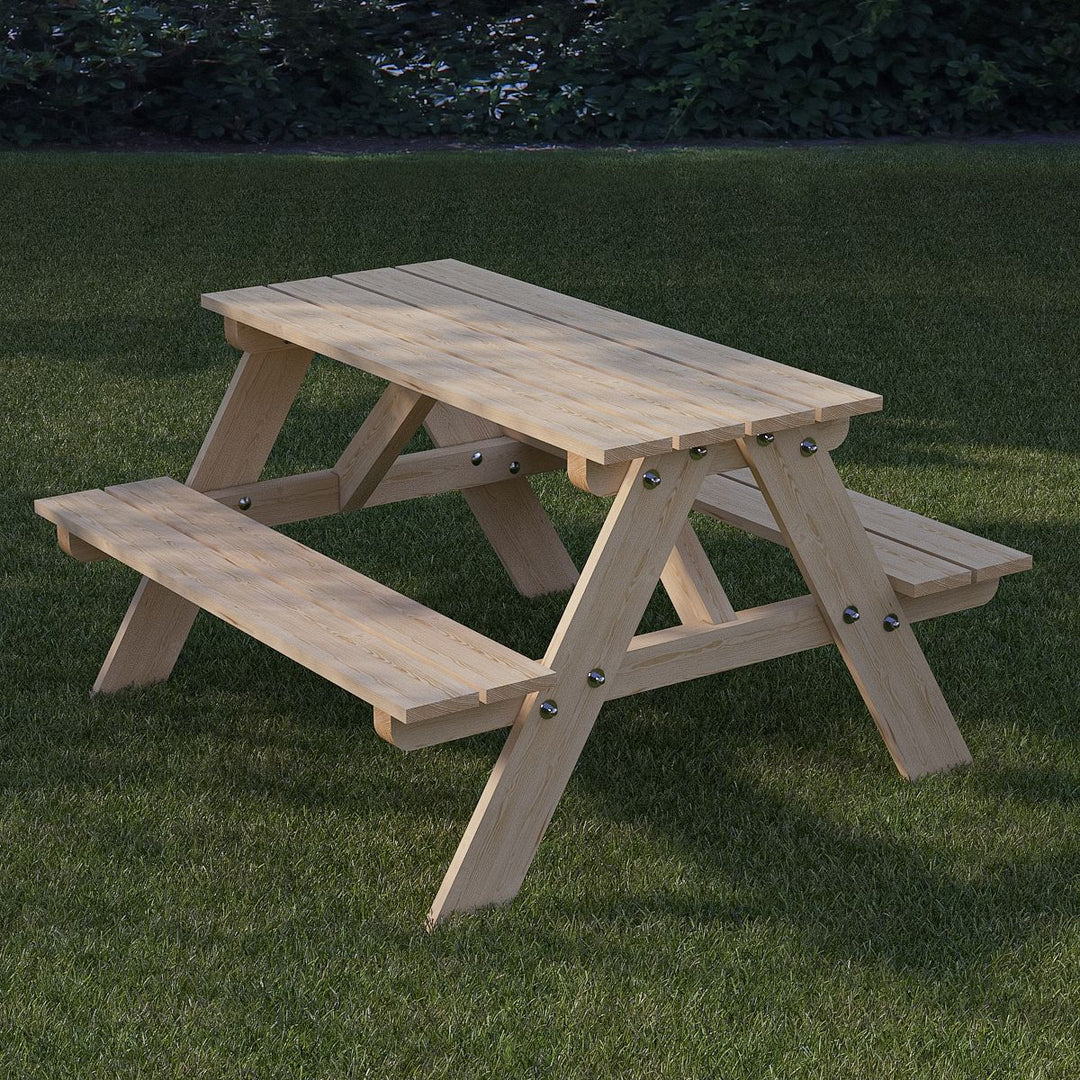 kinder campingtisch Picknicktisch (Bauanleitung)
