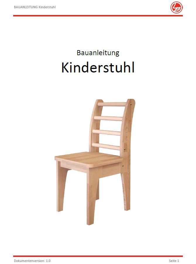 Kindermöbel (Bauanleitung) - Alle drei Möbelstücke