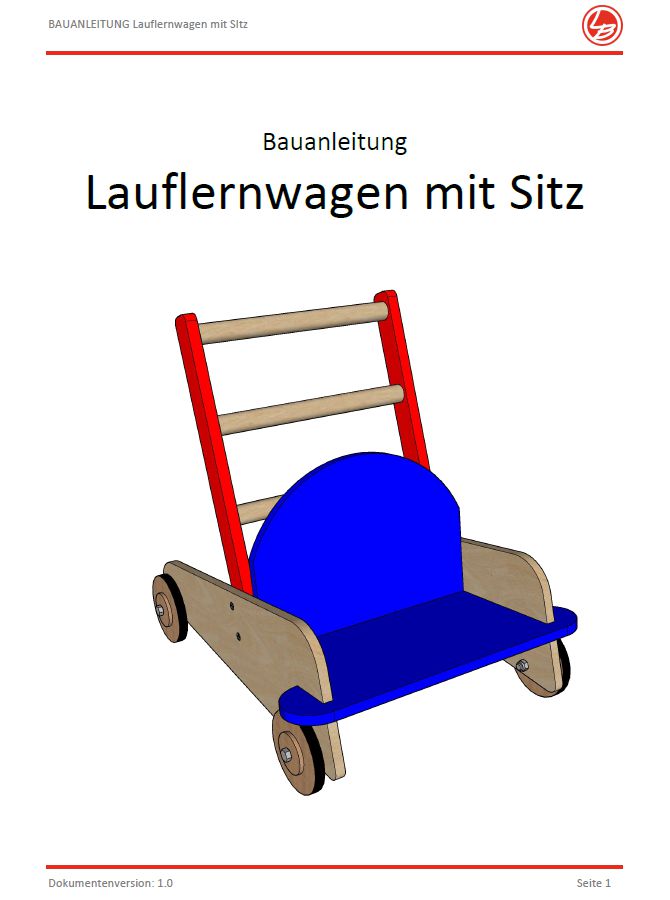 Alle drei Lauflernwagen zusammen (Bauanleitungen)