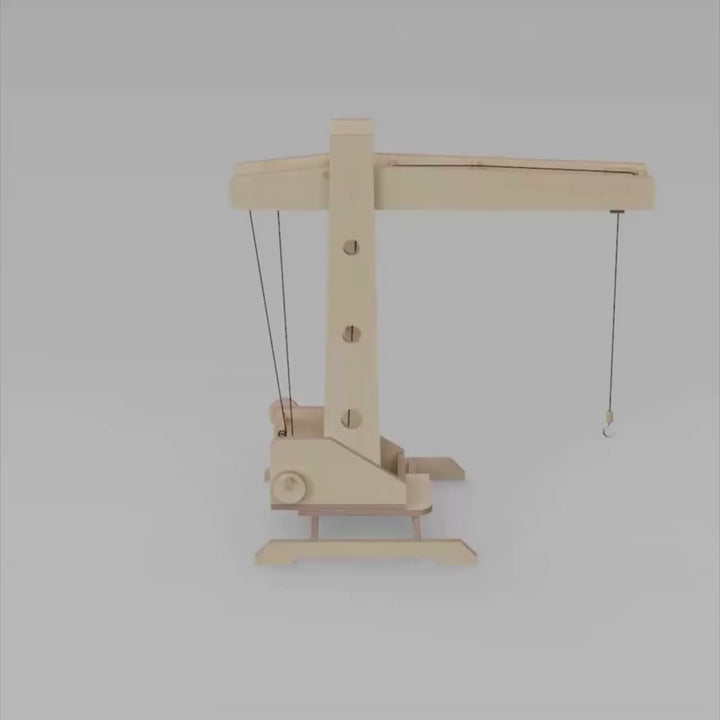 Holzkran (Bauanleitung)