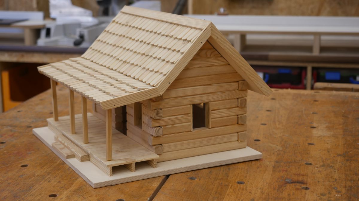 Vogelhaus (Bauanleitung)