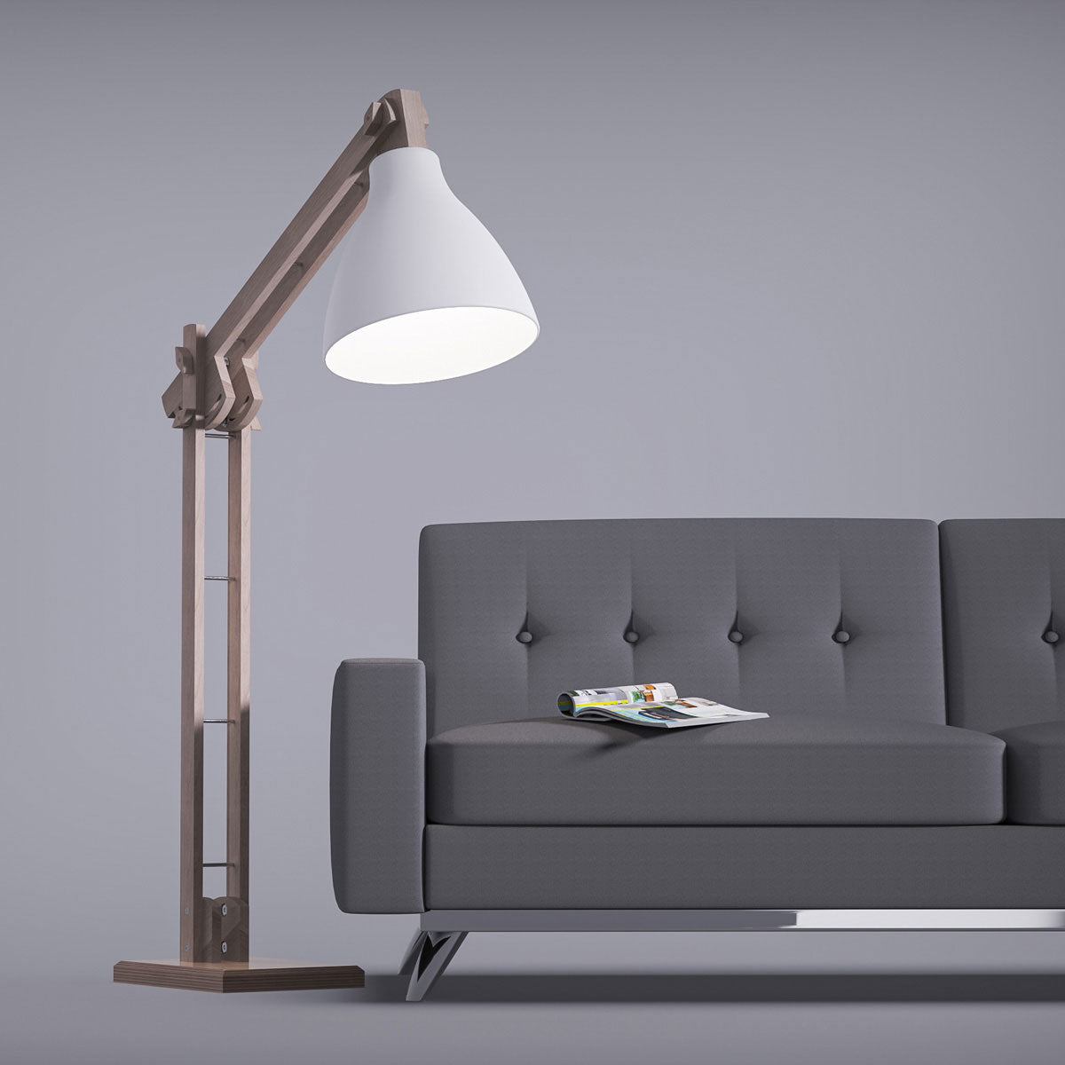 Stehlampe (Bauanleitung)