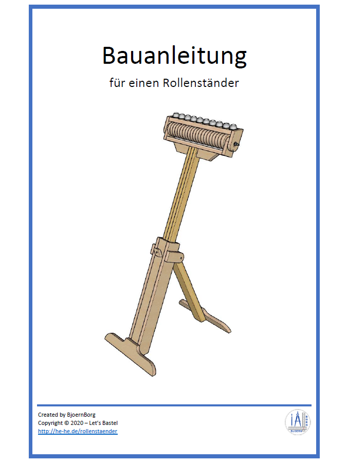 Rollenständer (Bauanleitung)