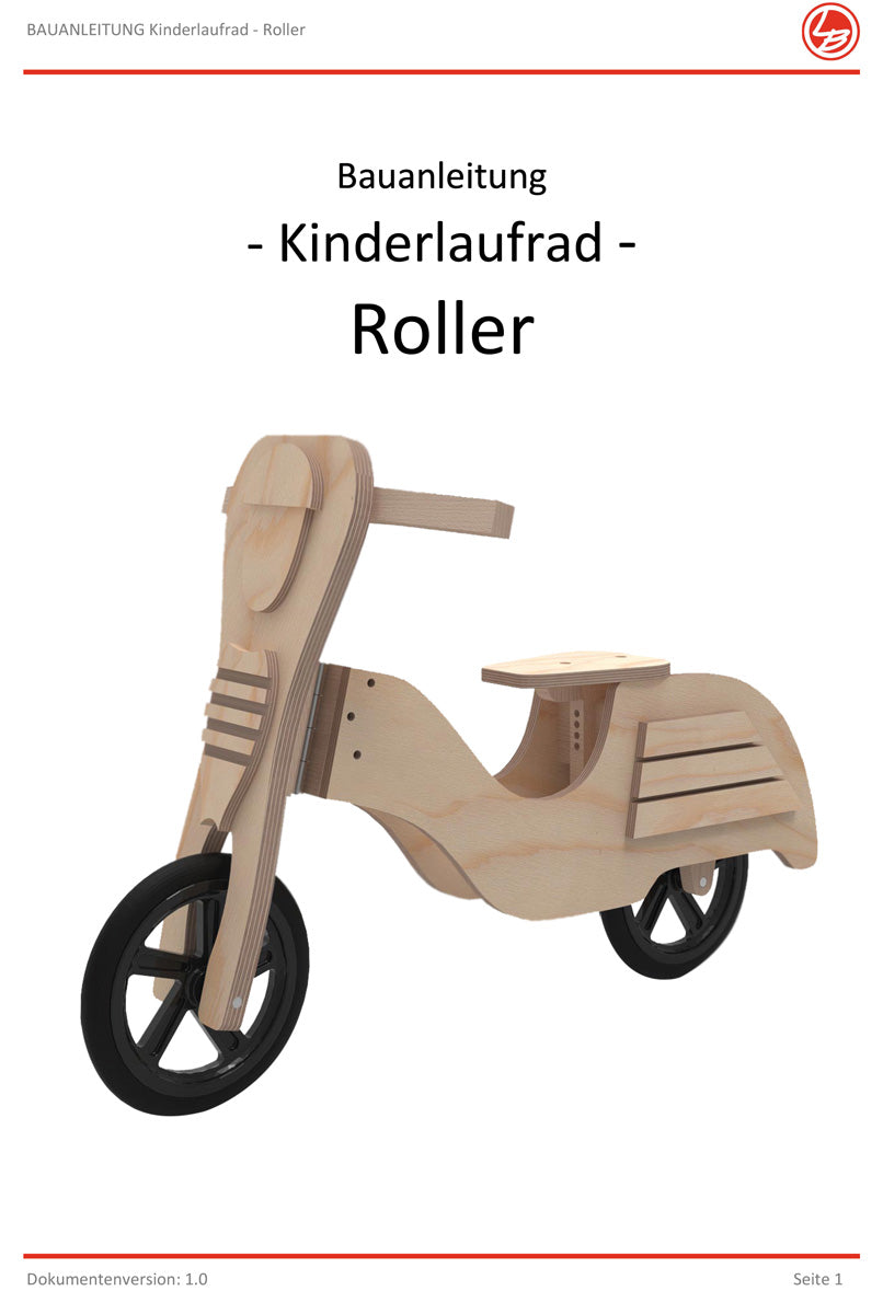 Laufrad Roller (Bauanleitung)