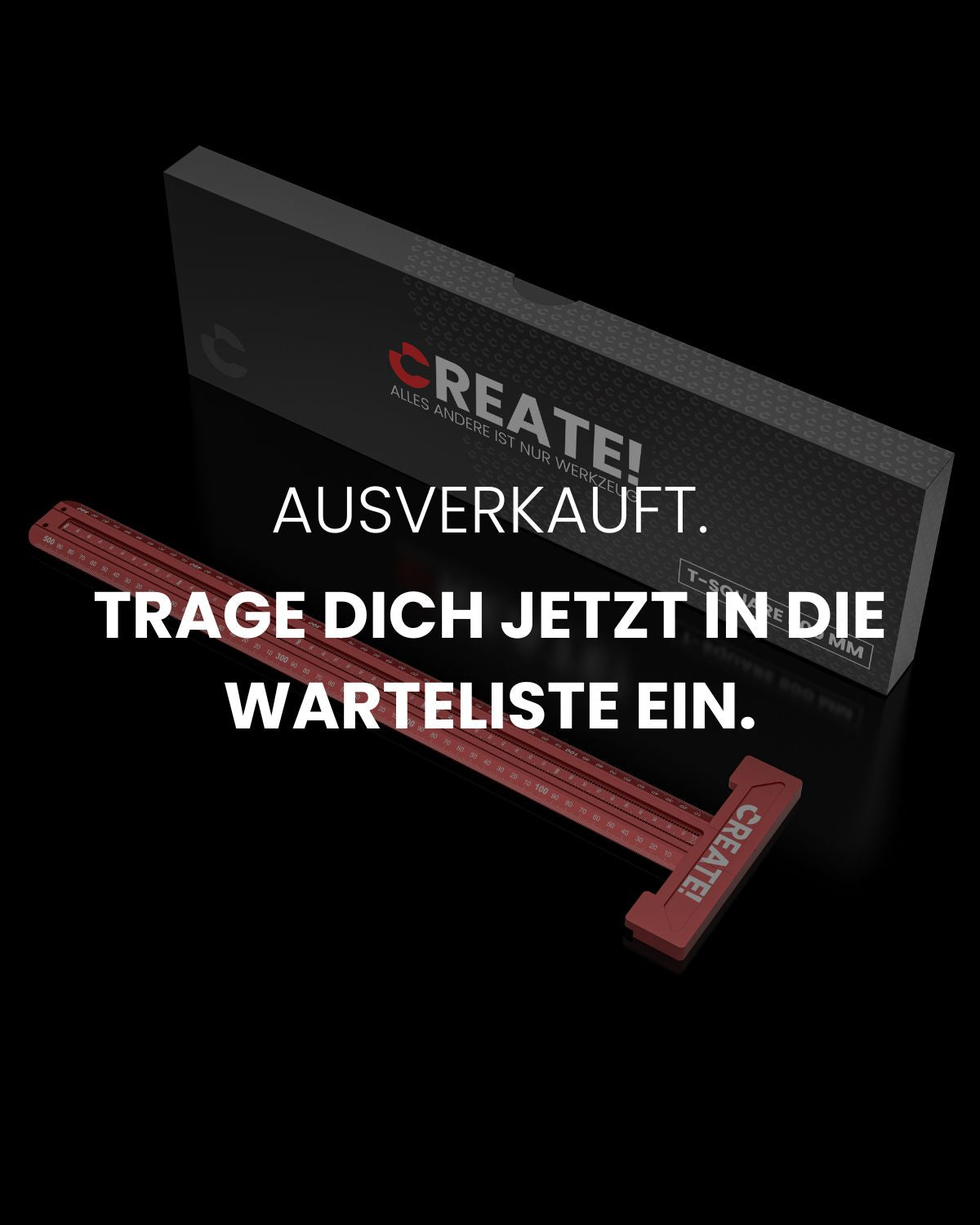 cSquare - T-Square 500 mm