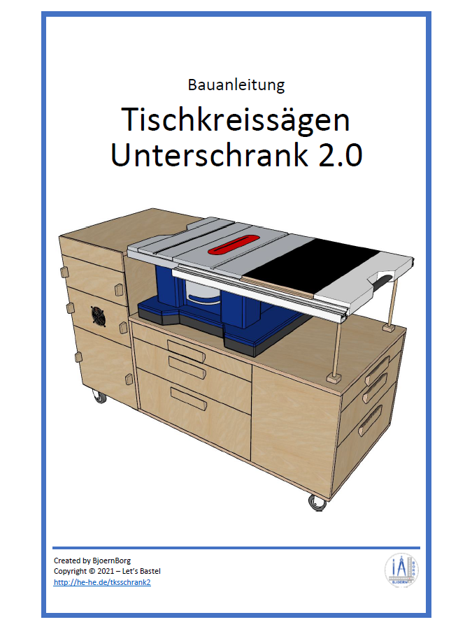 Tischkreissägen Unterschrank 2.0 (Bauanleitung)