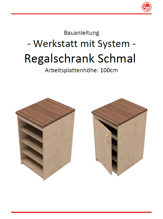 WmS - Regalschrank mit Tür (Bauanleitung)