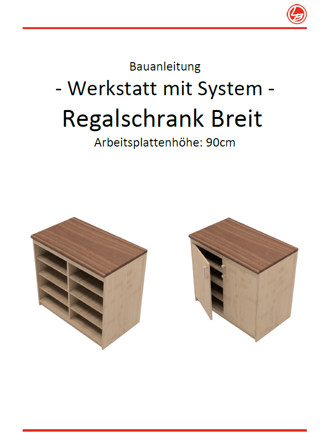 WmS - Regalschrank mit Tür (Bauanleitung)