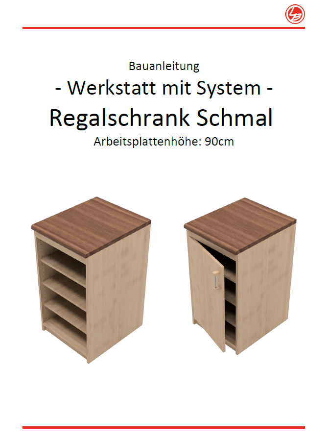 WmS - Regalschrank mit Tür (Bauanleitung)