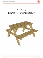 Picknicktisch Bundle (Bauanleitung)