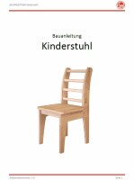 Kindermöbel (Bauanleitung) - Alle drei Möbelstücke