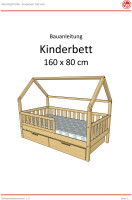 Kinderbett klein (Bauanleitung)