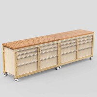 Modulare Werkbank 100 &amp; 150 cm breit (Bauanleitung)