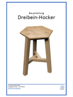 Dreibein-Hocker (Bauanleitung)