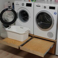 Waschmaschinen Unterschrank (Bauanleitung)
