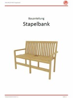 Stapelbank (Bauanleitung) Einzeln